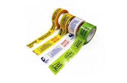 China Logo Printed Adhesive BOPP Packing Tape Jumbo Roll Custom supplier