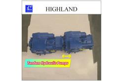 China Wide Range Tandem Hydraulic Pumps With Multiple Control Modes supplier