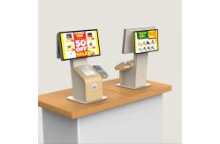 China Counter Top Self Checkout Kiosk Self Ordering Kiosk For Restaurants Customized supplier