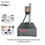 Industrial High Precision Portable Laser Marking Machine Small Autofocus And Red Light Preview for sale