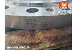 China Heat Exchanger Parts Sa266 Gr.2n Carbon Steel Tubesheet Thread Hole supplier