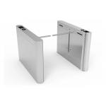 Bidirectional BLDC 30 Person / Min Drop Arm Turnstile Mifare Reader 24V