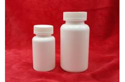 China Round Empty Pill Bottles Screw With PP Cap , 120ml Pill Storage Containers  supplier