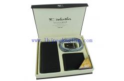 China wallet and belt paper   box supplier