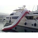 Giant Inflatable Water Slide , Inflatable Water Amusement Equipment, Yacht Slide for sale