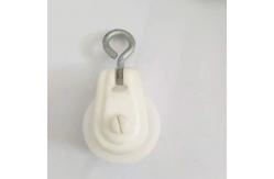 China Nylon 4.5cm Plastic Rope Pulley For Poultry Chicken House Drinking System supplier