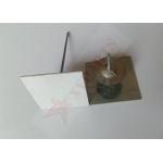 40x40 Self Adhesive Insulation Fixing Pins Galvanized Steel Or Stainless Steel for sale