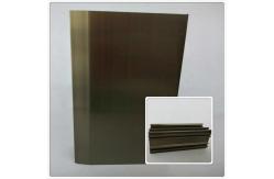 China Oxidizing Champagne Anodized Aluminum Profiles For Decoration / Industrial supplier
