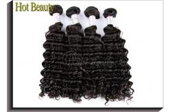 China Unprocessed 100 Virgin Human Hair Extensions Peruvian Deep Wave Hair supplier