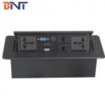 Office Furniture Desktop Power Sockets Pop Up With 30cm Connected Wires