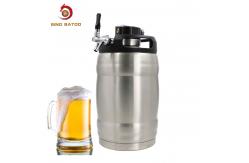 China Double Wall Simple 5L Beer Keg Dispenser Tap CO2 System supplier