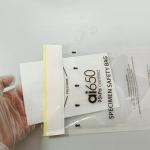 White Antibacterial Reusable Round Specimen Transport Box / Absorbent Sleeves 2mm Pack Of 10 for sale