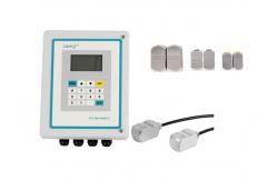 China High Precision Ultrasonic Water Meter Clamp On Wide Liquid Temperature Range supplier