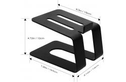 China Customized Professional Desktop Audio Stand for Computer Sound System ISO9001 supplier
