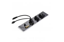 China USB Fast Charging Interface Built - In Desktop Power Socket For Residential supplier