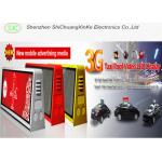 high definition outdoor p5 SMD full color  3G control  taxi foof video led display for sale
