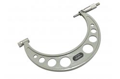 China Wide Range 100-200mm Outside Micrometer With Interchangeable Anvils supplier