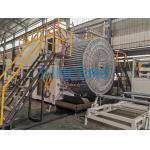 200mm-4000mm Diameter Spiral Pipe Extrusion Line Plastic Sweage Pipe Making Machine