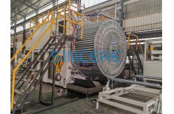 China 200mm-4000mm Diameter Spiral Pipe Extrusion Line Plastic Sweage Pipe Making Machine supplier