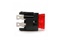 China Regular ATU Blade Fuse Holders Block 30A Panel Mount 25mm Width supplier