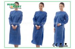 China No Excitant Surgical PP Disposable Isolation Gowns With Knitted Wrist supplier