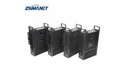China ZKMANET3261 43dBm 40km  Frequency Hop Manpack IP Mesh Radio For Fire Department supplier
