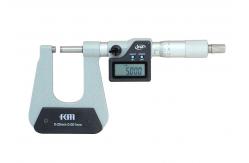 China Accurate Metric / Inch Measurement Electronic Deep Throat Micrometer with 0.001mm Resolution supplier