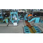 stainless Steel Sheet Servo Cut To Length Line  With Edge Trimmer for sale