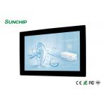 10.1 inch Wall Mounted Advertising Display Android POE black tablet PC digital signage With Ethernet WIFI from sunchip for sale
