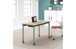 China Foldable Training Room Desk Stackable Meeting Room Tables With Wheels supplier