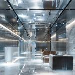 Meeting Room Decorative Brass Screen Partition Stainless Steel Panel for sale