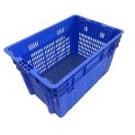 Reusable 60x40 Plastic Moving Crate Nestable For Warehouse 2Kg for sale