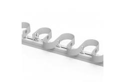 China Electric Wifi Control Smart Curtain Ripple Fold S Wave Curtain Rail System supplier