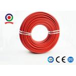 4mm Black Single Core TUV Solar Cable For Photovoltaic Use Long Life for sale