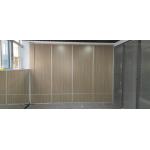 Satin Anodized Movable Partition Walls For School / Melamine Surface Sliding Wall Panels