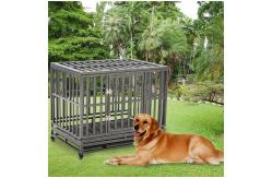 China Horizontal Sliding Folding Dog Crate Stainless Steel supplier
