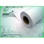 80gsm Eco - Friendly CAD Plotter Drawing Paper For Engineering Design