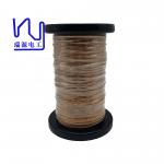 China 0.1mm * 250 Tiw-B Enamel Coated Magnet Wire Solderable Triple Insulated Litz for sale