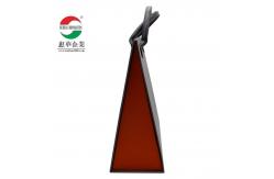 China Unique Recycled Paper Gift Boxes Packaging Magnetic Closures Handle Printing Logo supplier