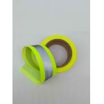 Custom Reflective Webbing Ribbon Iron On Reflective Strips For Clothing Safety Belt Bag for sale