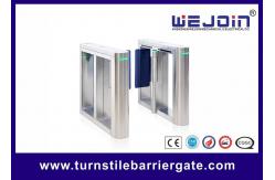 China Infrared Anti Pinch Access Control Turnstile Gate 304 Stainless Steel IP54 supplier