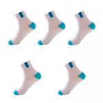 Spot Men Outdoor Knitted Cotton Plain Coloured Socks White Athletic Basketball Crew Socks for sale