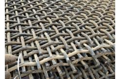 China SS304 Lock Crimped Woven Wire Mesh 12kg/Sqm Anti Vibration supplier