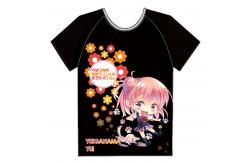 China Blank Crop Men Custom Anime T Shirts O Neck Collar supplier
