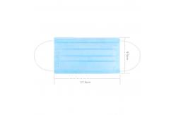 China Dustproof Disposable Surgical Face Mask Smooth Inner Lining Elastic Earloop supplier