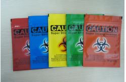 China Custom Printed Zip Plastic Bags / CATION Spice Potpourri Bags supplier