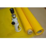 White / Yellow 61T Polyester Screen Printing Mesh For Printed Circuit Boards Printing