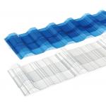 Lightweight Clear Corrugated Polycarbonate Plastic Sheet Roofing for sale