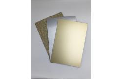 China PE Aluminium Plastic Composite Panel , Wall ACP Panel 2440mm Length supplier