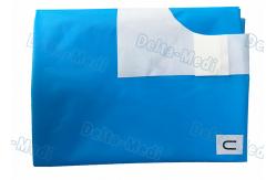 China Blue Disposable Split Sheet Sets , Single Universal Medical Surgical Kit supplier